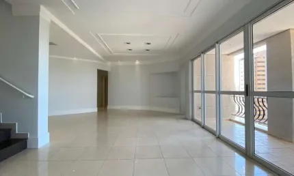 Apartamento duplex na cobertura com 4 dormitórios, 440 m² - venda por r$ 2.750.000 ou aluguel por r$ 8.000/mês - edifício le premier - bauru/sp