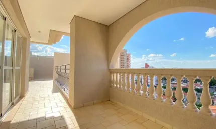 Apartamento Duplex na cobertura com 4 dormitórios, 440 m² - venda por R$ 2.750.000 ou aluguel por R$ 8.000/mês - Edifício Le Premier - Bauru/SP