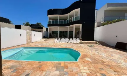 Casa em Condomínio Fechado com 4 dormitórios para alugar, 357 m² por R$ 7.000/mês - Residencial Primavera - Piratininga/SP