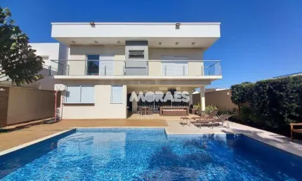 Casa em Condomínio Fechado com 4 suítes à venda, 396 m² por R$ 2.000.000 - Residencial Villa Lobos - Bauru/SP
