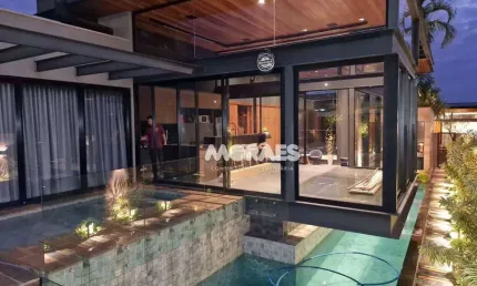 Casa em Condomínio Fechado com 3 suítes 498 m² - à venda por R$ 3.300.000 - Alphaville - Bauru/SP
