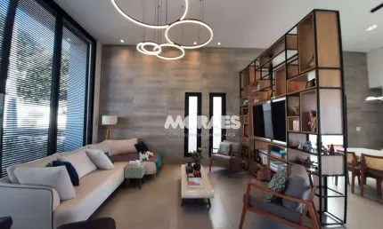 Casa em Condomínio Fechado com 3 dormitórios à venda, 384 m² por R$ 1.190.000 - Quinta Ranieri Blue - Bauru/SP
