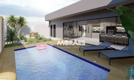 Casa em Condomínio Fechado com 3 dormitórios à venda, 206 m² por R$ 1.200.000 - Condomínio Residencial Quinta Ranieri Green - Bauru/SP