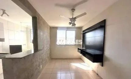 Apartamento com 2 quartos para alugar, 48 m² por r$ 1.100/mês - residencial guanabara - bauru/sp