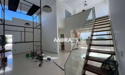 Casa sobrado em condomínio fechado com 3 suítes para alugar, 270 m² por r$ 5.000/mês - residencial sauípe - bauru/sp