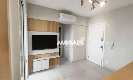Apartamento mobiliado com 1 quarto para alugar, 41 m² por r$ 2.300/mês - edifício red - bauru/sp