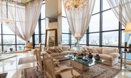 Apartamento Duplex com 4 dormitórios à venda, 412 m² por R$ 4.499.000,00 - Batel - Curitiba/PR