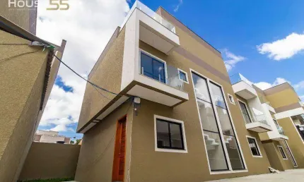 Sobrado com 3 dormitórios à venda, 96 m² por R$ 759.000,00 - Uberaba - Curitiba/PR