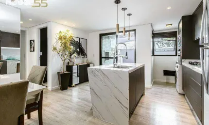 Apartamento Garden com 2 dormitórios à venda, 53 m² por R$ 570.000,00 - Novo Mundo - Curitiba/PR