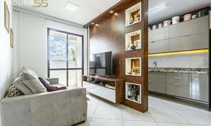Apartamento 3 quartos com Suíte - Sacada com Churrasqueira - Face Norte - No Portão/Guaíra
