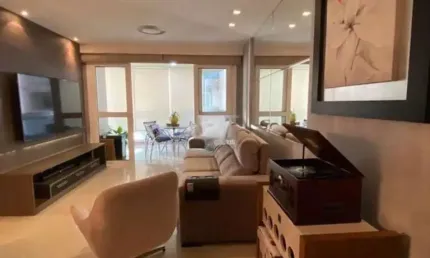 Lindo Apartamento de 04 Quartos na Praia de Itaparica com Varanda e Lazer Completo! 