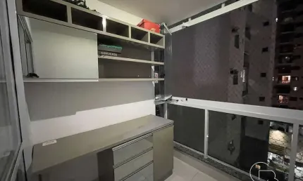 Lindo apartamento de 02 quartos na praia de itaparica com varanda e lazer completo! 