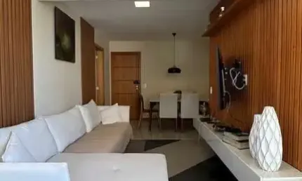 Lindo Apartamento de 03 Quartos na Praia de Itaparica com Varanda e Lazer Completo! 