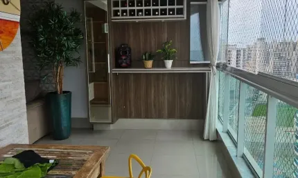Lindo Apartamento com 03 Quartos´suíte,montado, vista para o mar, Praia de Itaparica!