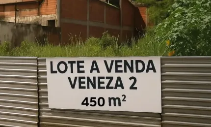 Terreno à venda no veneza, ipatinga , 450 m2 por r$ 1.300.000