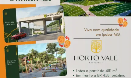 Terreno em condomínio fechado à venda no Vale Verde, Ipaba 