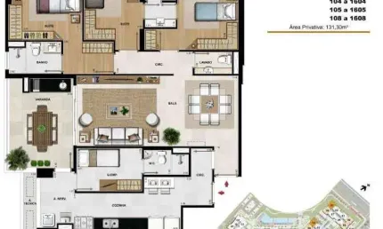 Cobertura Duplex em Barra da Tijuca - Rio de Janeiro RJ