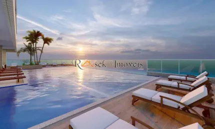 Apartamento com 2 dorms, Centro, Mongaguá - R$ 377 mil, Cod: 859