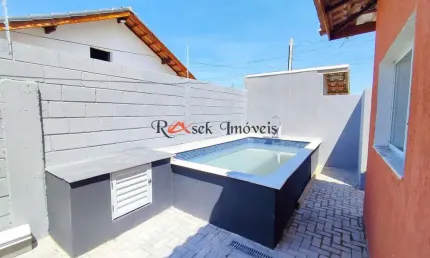 Casa de condomínio com 2 dorms, cibratel ii, itanhaém - r$ 295 mil, cod: 1312