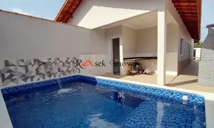 Casa com 3 dorms, Campos Elíseos, Itanhaém - R$ 419 mil, Cod: 1897