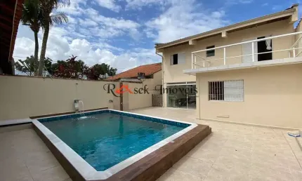 Casa com 3 quartos, cibratel ii, itanhaém - r$ 690 mil, cod: 2045
