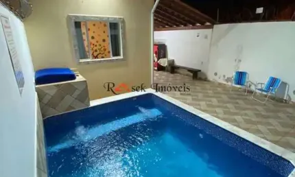 Casa com 2 quartos, Jardim Bopiranga, Itanhaém - R$ 375 mil, Cod: 2227