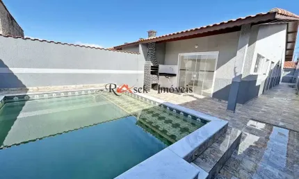 Casa com 3 quartos, bopiranga, itanhaém - r$ 580 mil, cod: 2318