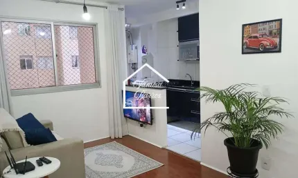 Apartamento para Venda em Diadema, Canhema, 2 dormitórios, 1 banheiro, 1 vaga