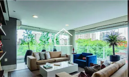 Apartamento para Venda em São Paulo, Indianópolis, 3 dormitórios, 3 suítes, 4 banheiros, 4 vagas