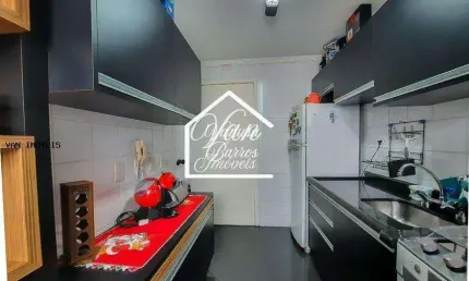 Apartamento para Venda em São Bernardo do Campo, Vila Euclides, 3 dormitórios, 1 suíte, 2 banheiros, 2 vagas
