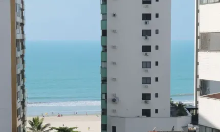 Lindo apartamento com vista frontal e definitiva para o mar na barra norte - balneário camboriú/sc