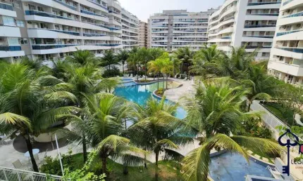 Apartamento à venda, no condomínio onda carioca,  em rio de janeiro, recreio dos bandeirantes, com 3 quartos, 92m²