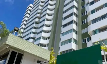 Ótimo apartamento 2 quartos para locação ou venda - paralela em frente faculdade j. amado