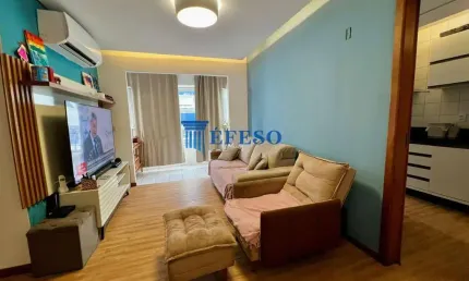 Apartamento para venda em florianópolis, abraão, 2 dormitórios, 1 suíte, 2 banheiros, 1 vaga