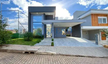Casa em condomínio para venda em gravataí, loteamento jardim timbaúva, 3 dormitórios, 1 suíte, 3 banheiros, 2 vagas