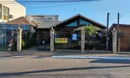 Casa comercial para locação em gravataí, parque dos eucalíptos, 2 dormitórios, 1 banheiro, 1 vaga