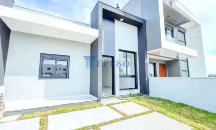 Casa para venda em gravataí, loteamento jardim timbaúva, 3 dormitórios, 1 suíte, 1 banheiro, 2 vagas