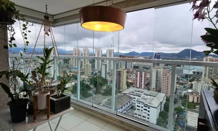 Lindo apto. de 2 dorms. (1 suíte), 2 vgs andar alto