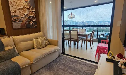 Varanda gourmet! vista livre! projeto de arquiteto! lazer completo! 2 dorms(1 suite) 2 vagas, 82m²