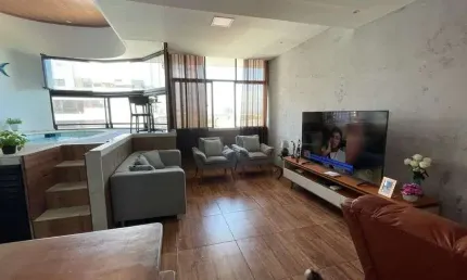 Cobertura duplex com linda vista na beira-mar da Jatiúca!