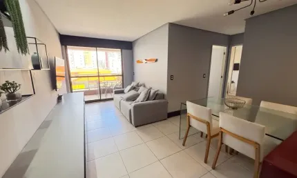 Vista para o mar ! Lindo apartamento com 2 quartos pronto para morar