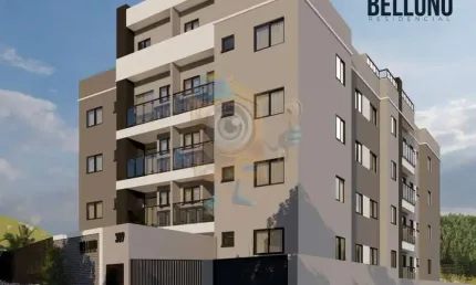 Apartamento para Venda em Pinhais, Centro, 2 dormitórios, 1 suíte, 2 banheiros, 1 vaga