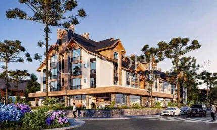 Apartamento com 2 quartos à venda na Avenida Das Hortênsias, Bavaria, Gramado, 82 m2 por R$ 1.468.000