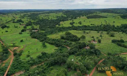 Fazenda à venda, 17220000 m² por r$ 51.000.000 - zona rural - poxoréu/mt