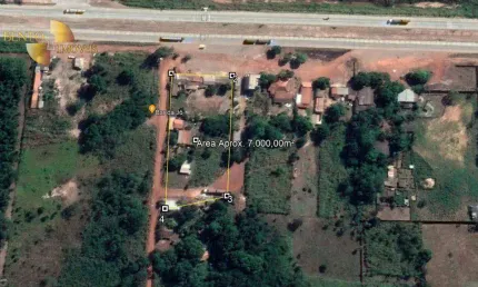 Área à venda, 7000 m² por R$ 700.000,00 - Zona Rural  - Várzea Grande/MT