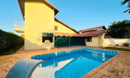 Casa com 4 dormitórios para alugar, 400 m² por r$ 5.400,00/mês - residencial green ville ii - boituva/sp