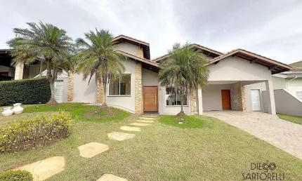 Casa com 3 dormitórios para alugar, 300 m² por r$ 7.130,00/mês - flora ville - boituva/sp