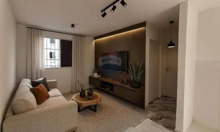 Apartamento 2 quartos com 41m² a venda por R$ 99.900 - Santa Cruz - RJ