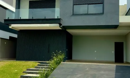 Casa com 4 suítes e área gourmet à venda no condomínio real park arujá