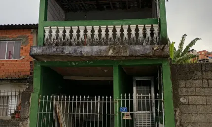 Sobrado para renda em jandira ouro verde com duas casas está alugada por 1800 as duas aceita carro como pagamento